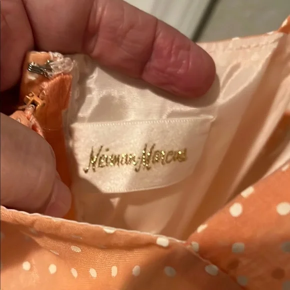 Peach Halter Maxi Dress - Picture 5 of 6